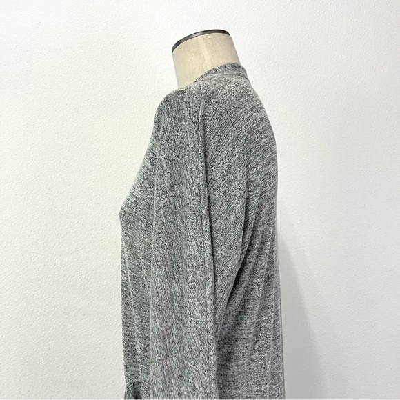 Aritzia- Wilfred Free Heather Gray Long Zlata Open Cardigan Size XS. - Picture 5 of 8